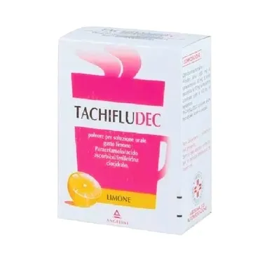 TACHIFLUDEC 600 mg x 10 BUSTINA LIMON