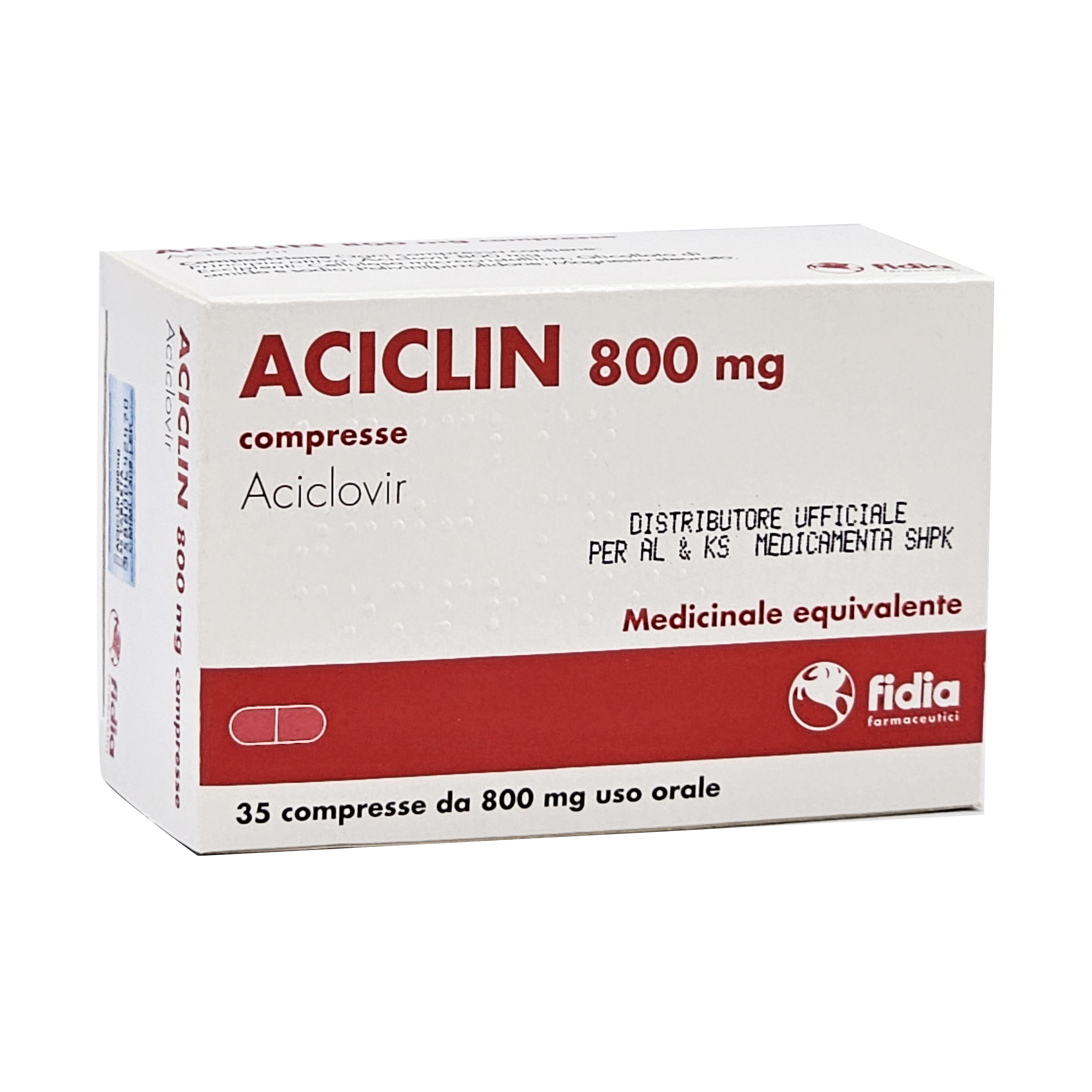 ACICLIN 800 mg x 35 TABLETA