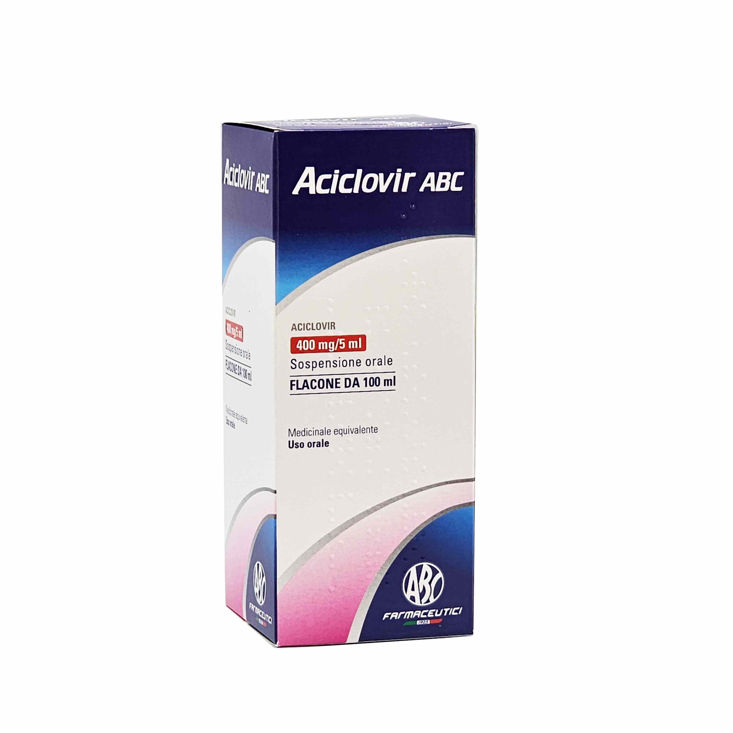 ACICLOVIR ABC 400 mg/ 5 ml - 100 ml SHURUP
