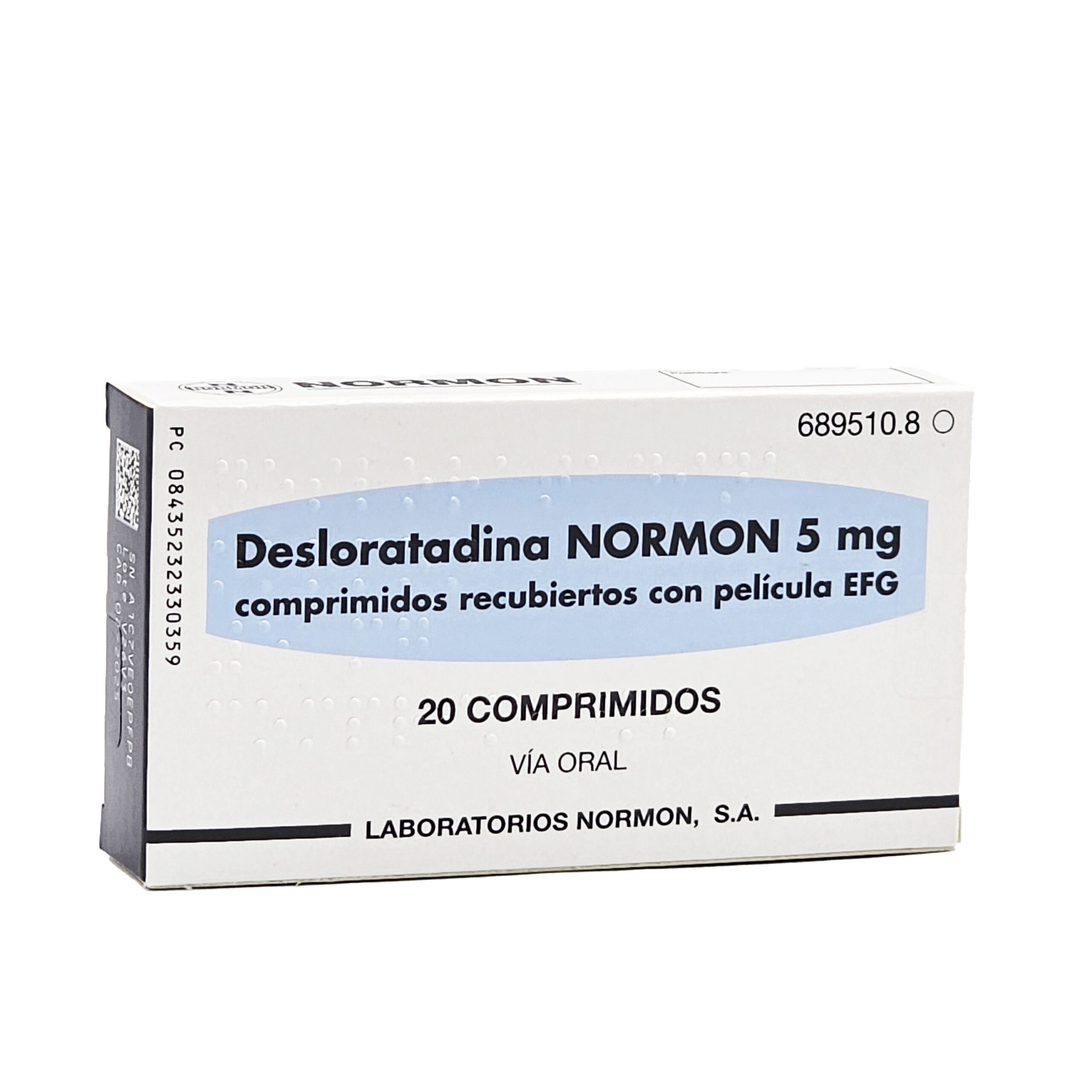 DESLORATADINE NORMON 5 mg X 20 TABLETA