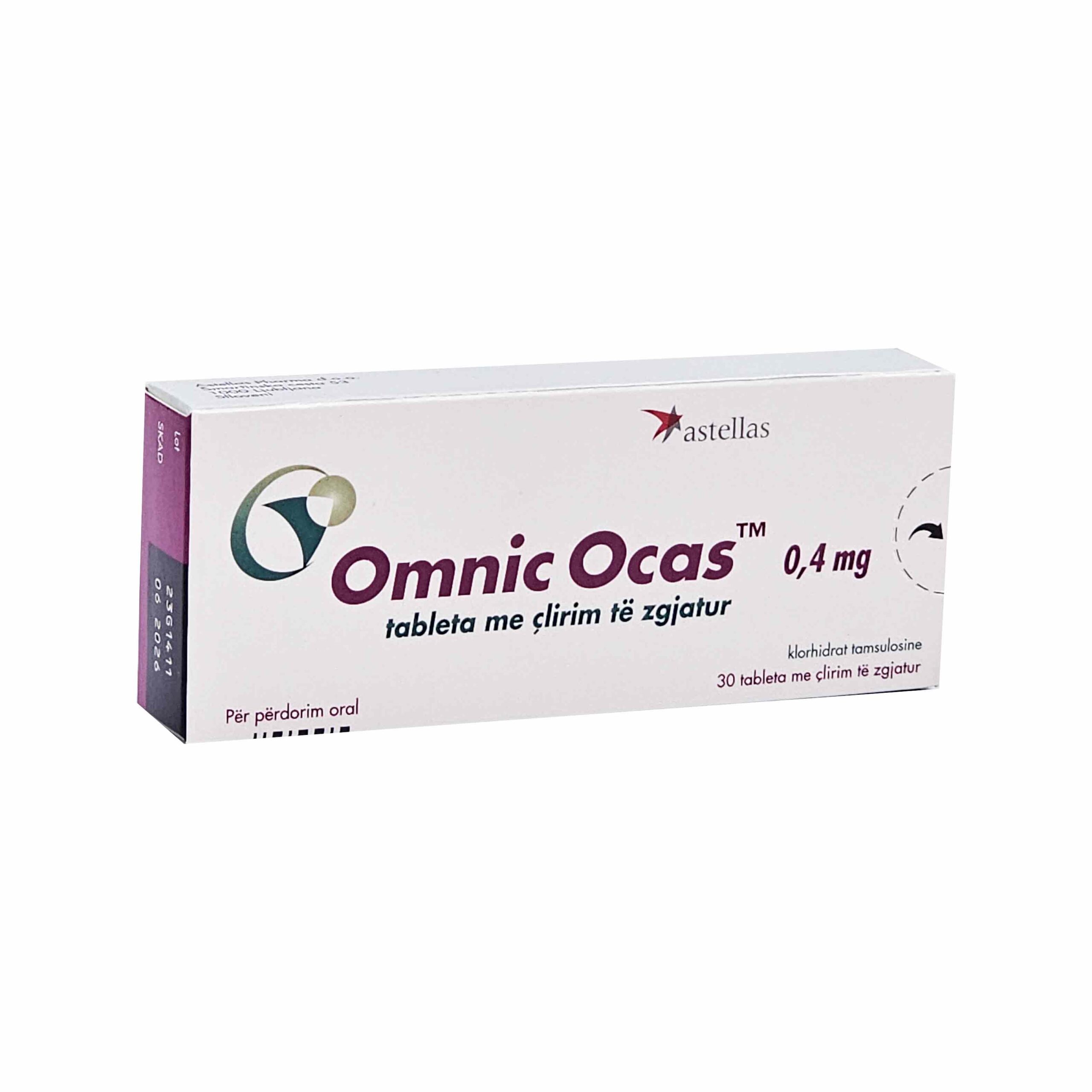 Omnic Ocas 0.4 mg x 30 TABLETA ME ÇLIRIM TË ZGJATUR