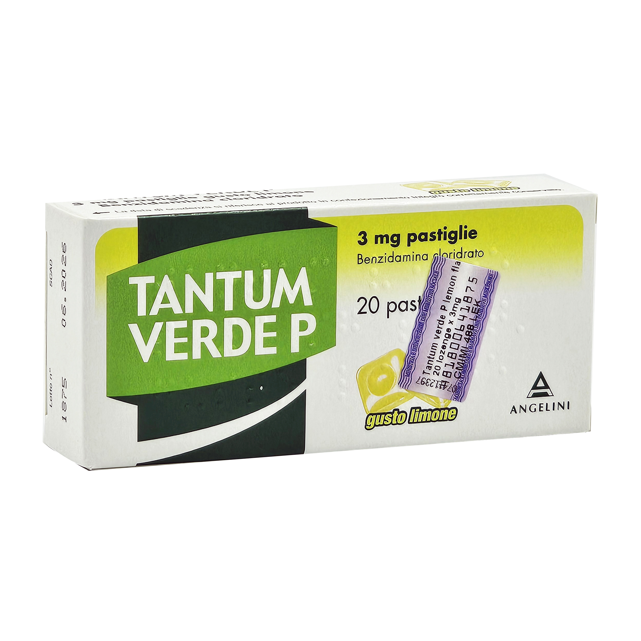 TANTUM VERDE 3 mg x 20 KARAMELE ME LIMON