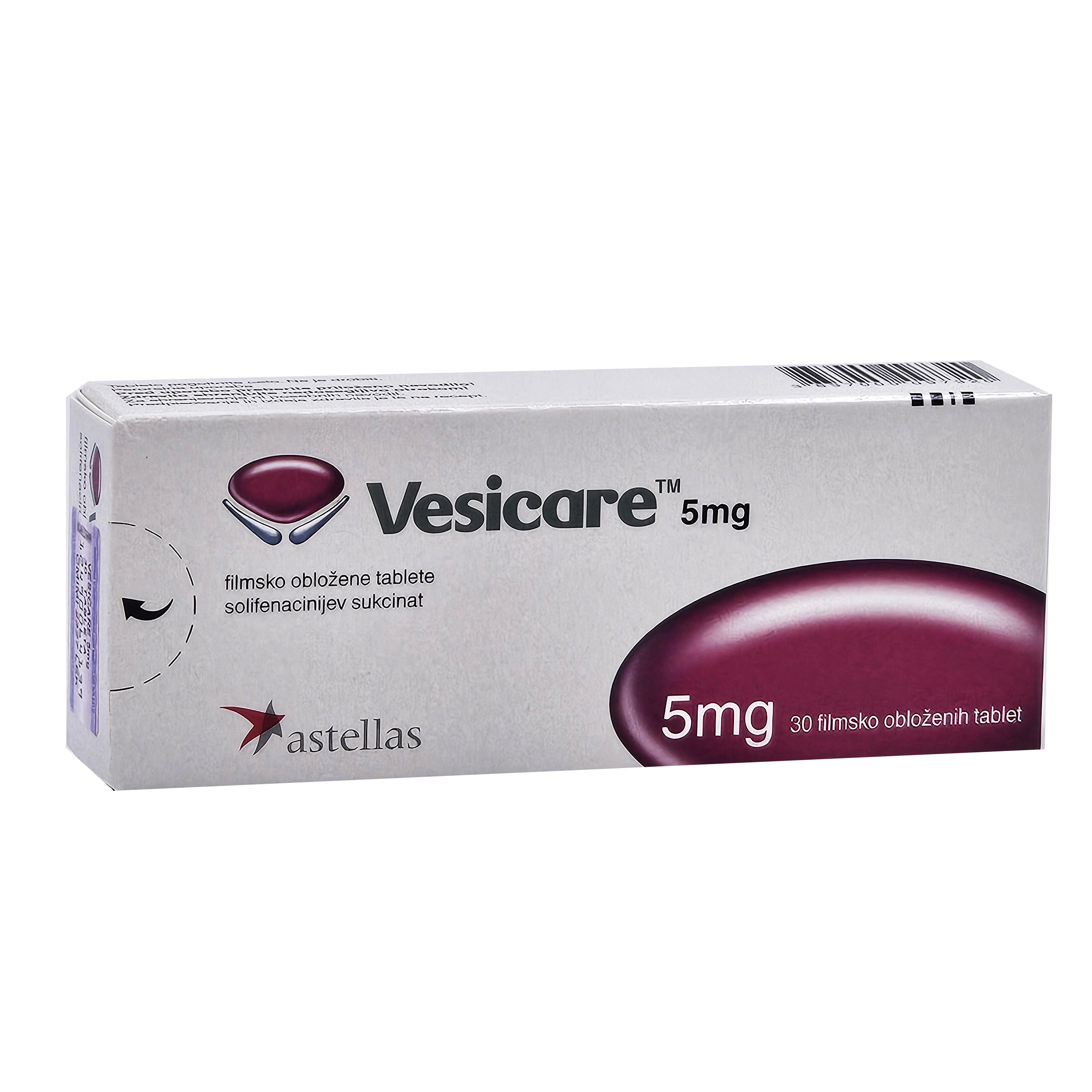 VESICARE 5 mg x 30 TABLETA