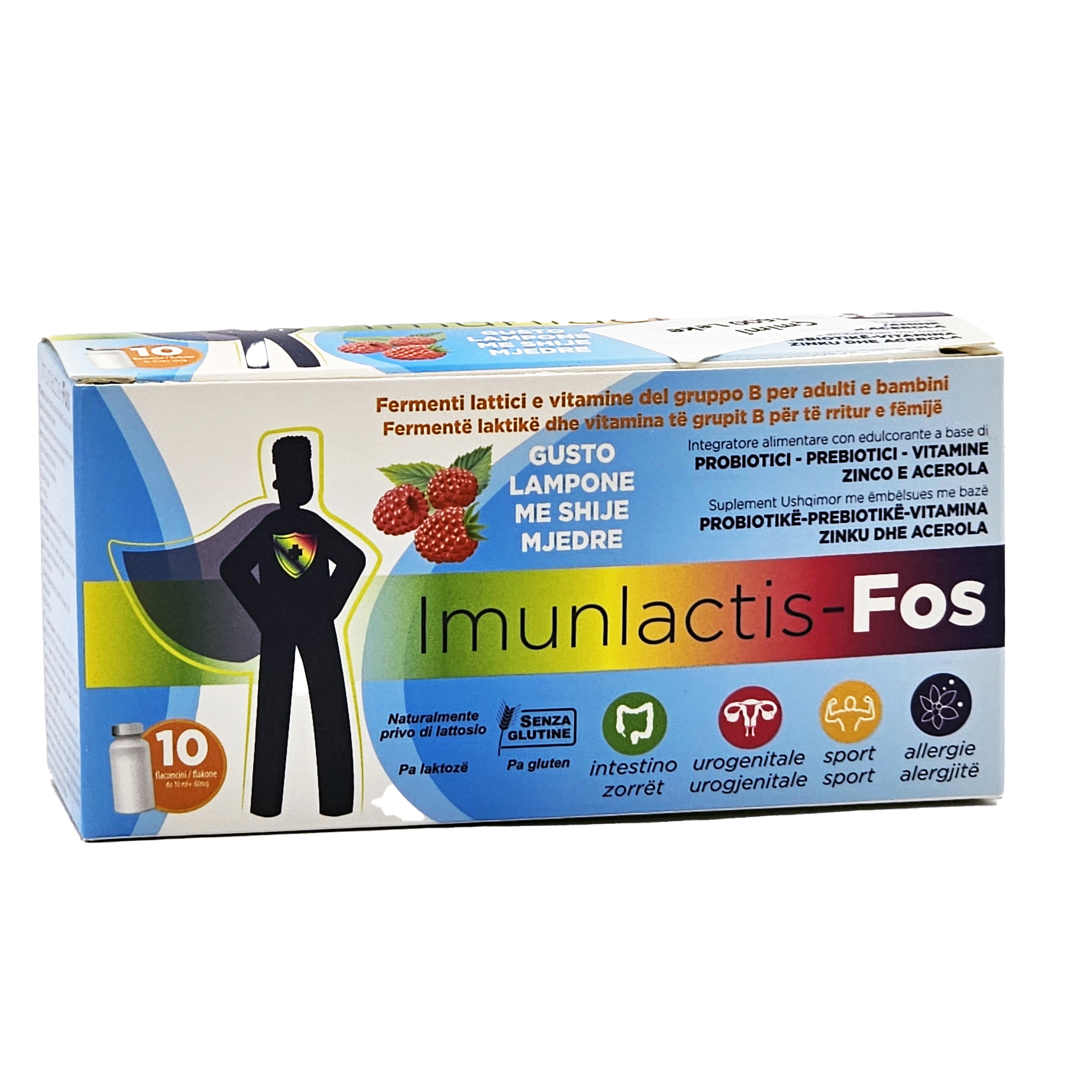 IMUNLACTIS - FOS 10 ml +60 mg X 10 FLAKON
