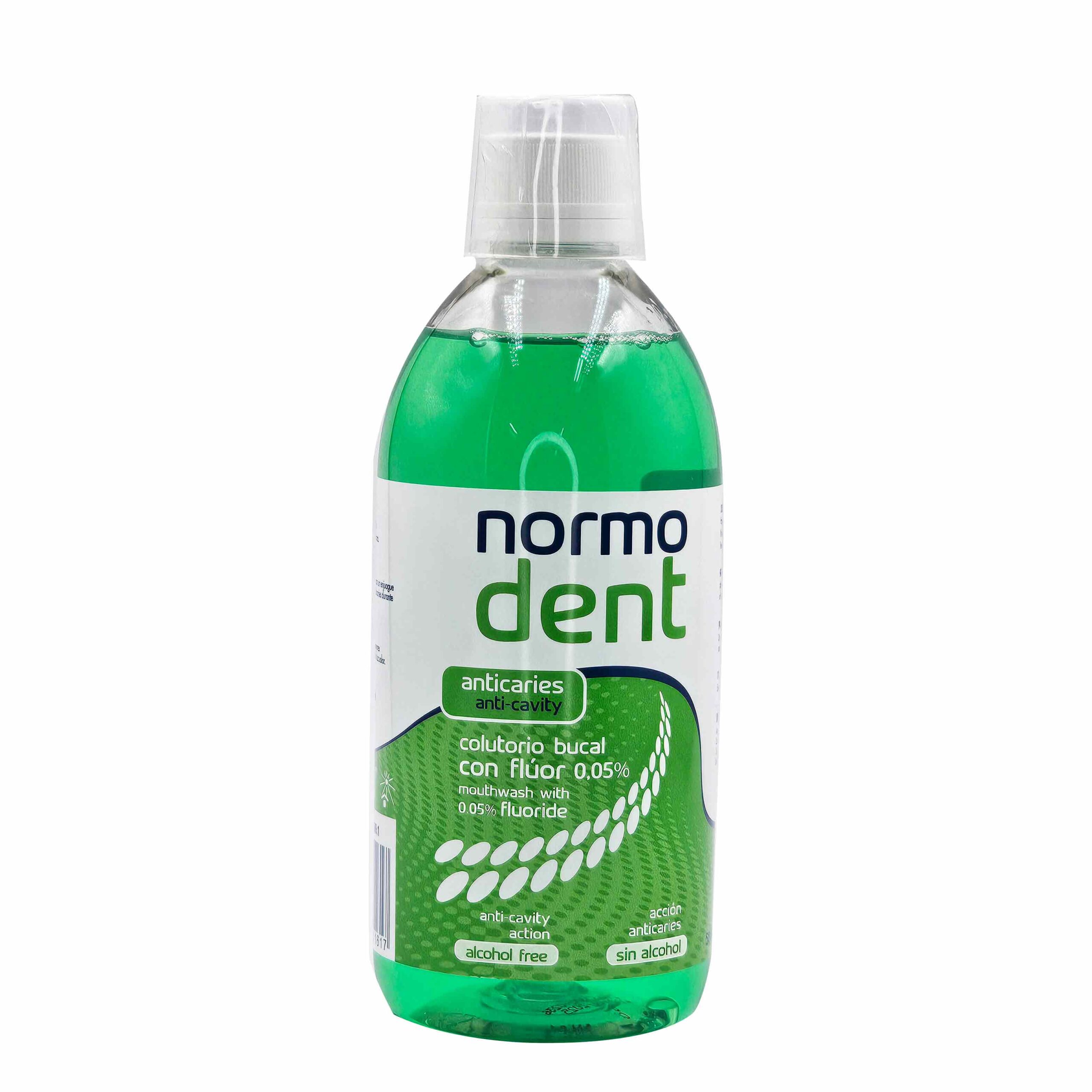 NORMODENT ANTICARIES COLUTORIO CON FLUOR 0.05%- 500ML