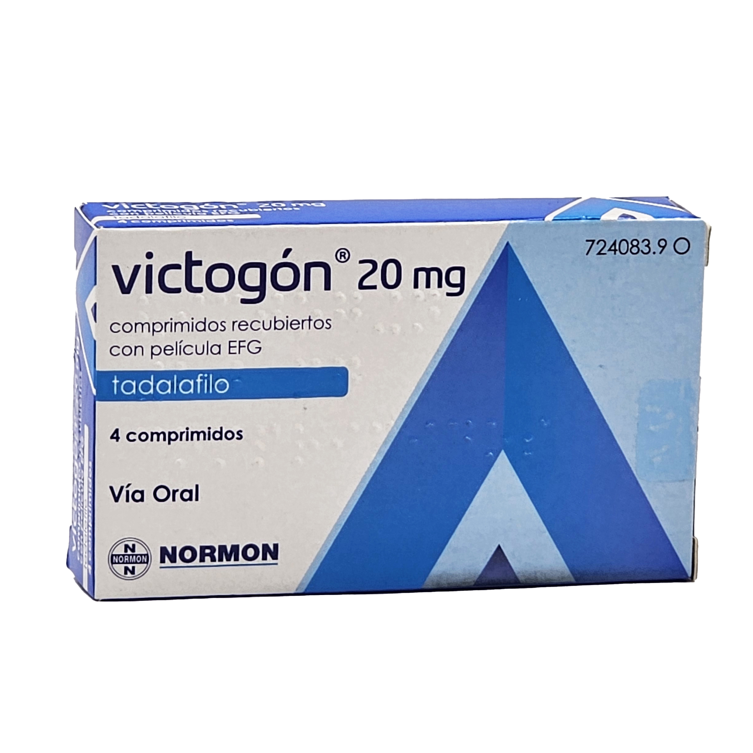 VICTOGON 20 mg X 4 TABLETA